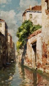 Rio Del Forno Avenezia by Ferdinando Silvani