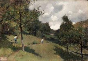 Veduta Sopra Pollone by Oreste Silvestri