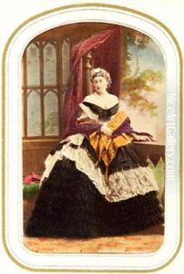 Portraits.- And Others. Album Of Portraits Of Ladies by Camille Silvy