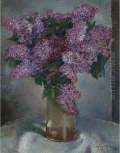 Bouquet Of Lilacs by Simkha Simkhovitch