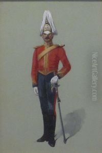 Lothians And Berwickshire Imperial Yeomanry Officer by Richard Simkin