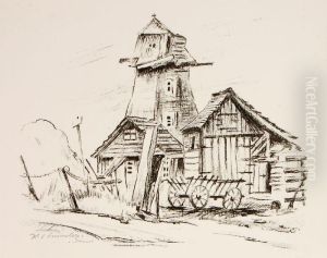 Timmler , Windmuhle