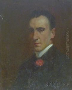 Lot Of Three Portraits: by Franklin W. Simmons