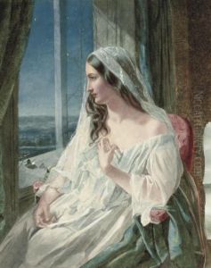 By The Window by John Simmons