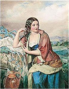 A Highland Lass by John Simmons