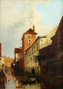 A Quiet Backwater by Charles Simms