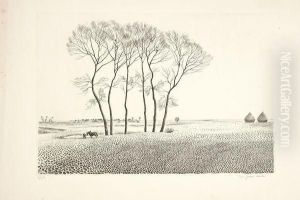La Grenouillere. by Lucien Simon