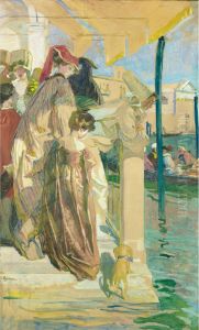 Fete A Venise by Lucien Simon