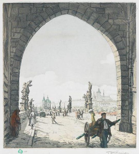 Charles Bridge, Czech Republic - view 1