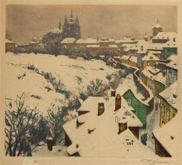 A View Of Prague Castle - view 1