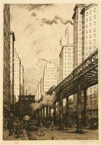 A New York Motif by Tavik Frantisek Simon