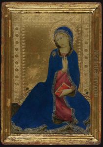 The Virgin Annunciate by Simone Martini