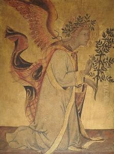The Archangel Gabriel by Simone Martini