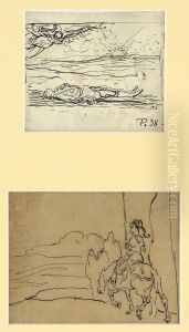 Knightly Scenes by Michel Simonidy