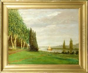 Paysage Fluvial by Jan Frans Simons