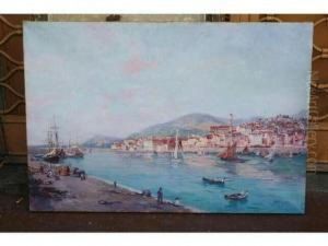 Le Port De Menton by Paul Simons