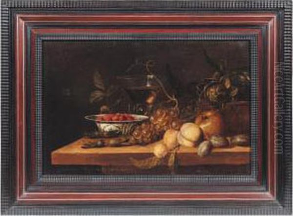 Nature Morte Aux Raisins Et Noisettes - view 1