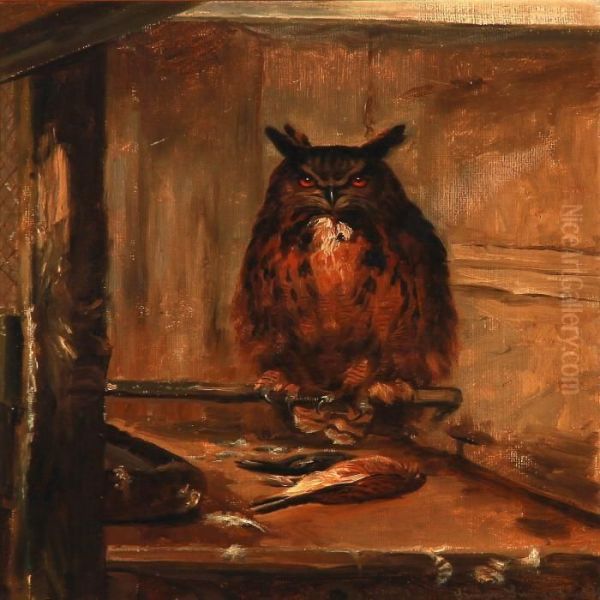 An Owl On A Stick - view 1