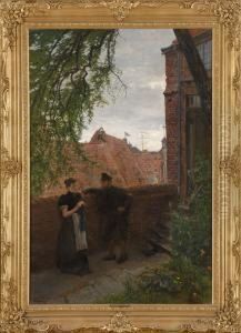 Der Nachmittags-plausch. Der Nachmittags-plausch.
