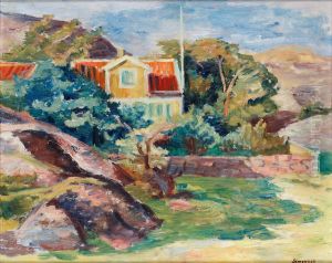 Hus I Bergsglanta, Vastkusten by Birger Simonsson