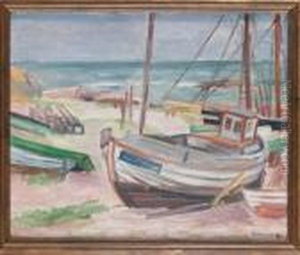 Fartyg Vid Stranden - view 1