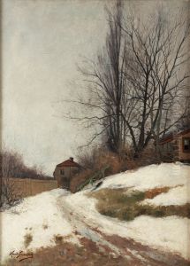 Stora Sjotullen Djurgarden, Stockholm by Karl Konrad Simonsson