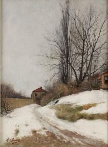 Stora Sjotullen, Djurgarden Stockholm by Karl Konrad Simonsson