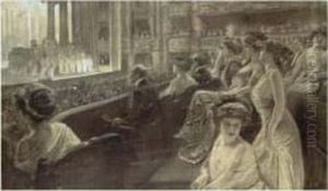 Le Gala Italien De L'opera. La Vestale De Spontini, Represente A Paris Par La Troupe De La Scala De Milan, Circa 1900 Le Gala Italien De L'opera. La Vestale De Spontini, Represente A Paris Par La Troupe De La Scala De Milan, Circa 1900