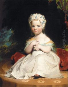 Portrait Of The Hon. Georgina Harbord by John Simpson