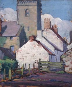 Cottages By A Church Cottages By A Church