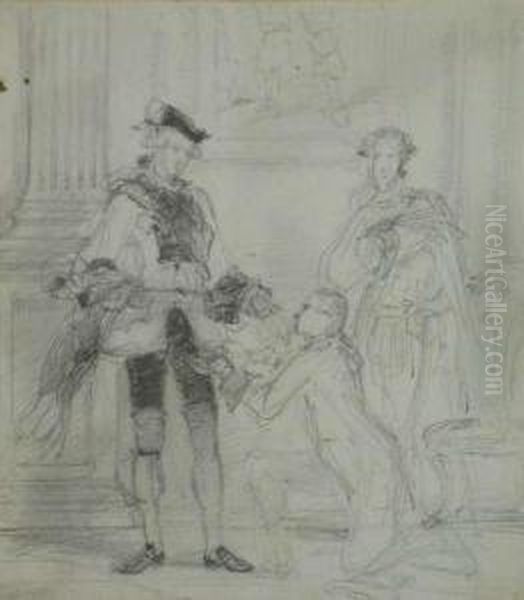Bonnie Prince Charlie At Holyrood - view 1