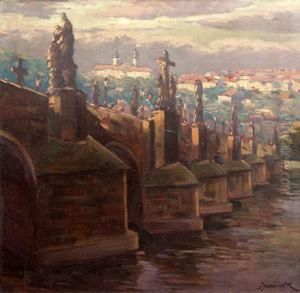 Under Charles Bridge by Jaroslav Simunek