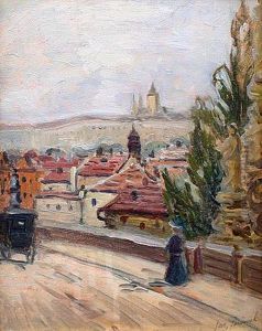 From Charles Bridge by Jaroslav Simunek