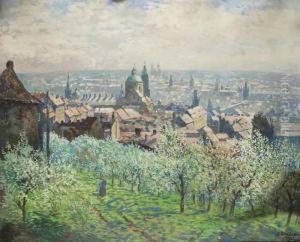 Spring In The Lesser Quarter by Jaroslav Simunek