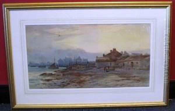 Fishing Harbour At Dusk - view 1