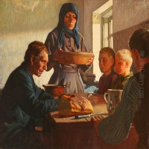 Almuefolk,vestjylland by Knud Sinding