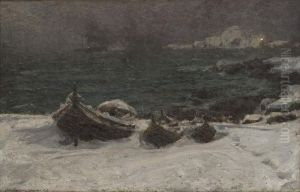 Vinterdag by Otto Ludvig Sinding