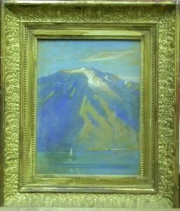 Paysage De Montagne by Andre Sinet