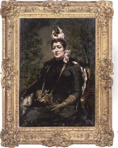 Portrait Of A Lady by Andre Sinet