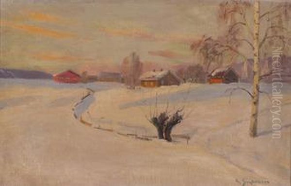 Vinterlandskap - view 1