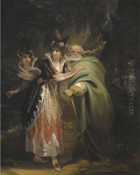 Falstaff At Herne's Oak - view 1