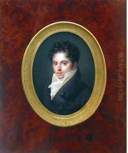 Portrait De Jeune Homme by Jean-Baptiste Singry