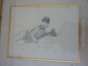 Homme Allonge. by Jean Paul Sinibaldi