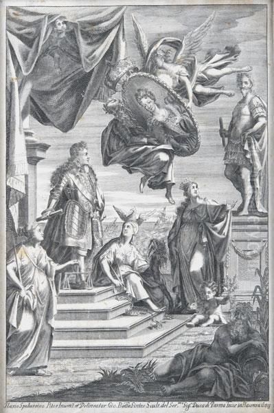 Allegoria Delle Nozze Tra Filippo V Di Spagna Ed Elisabetta Farnese - view 1