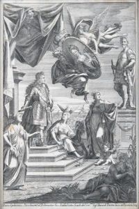 Allegoria Delle Nozze Tra Filippo V Di Spagna Ed Elisabetta Farnese by Giovan Battista Sintes