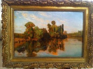Pecheurs Sur L'etang