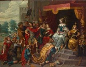 "marco Antonio Y Cleopatra". by Peeter Sion