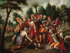 Joseph Lowered Into The Well By His Brothers Joseph Lowered Into The Well By His Brothers