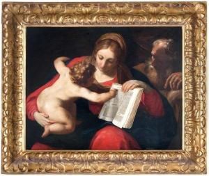 Sacra Famiglia by Giovanni Andrea Sirani