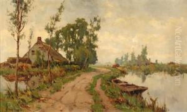 Farm On A Canal - view 1
